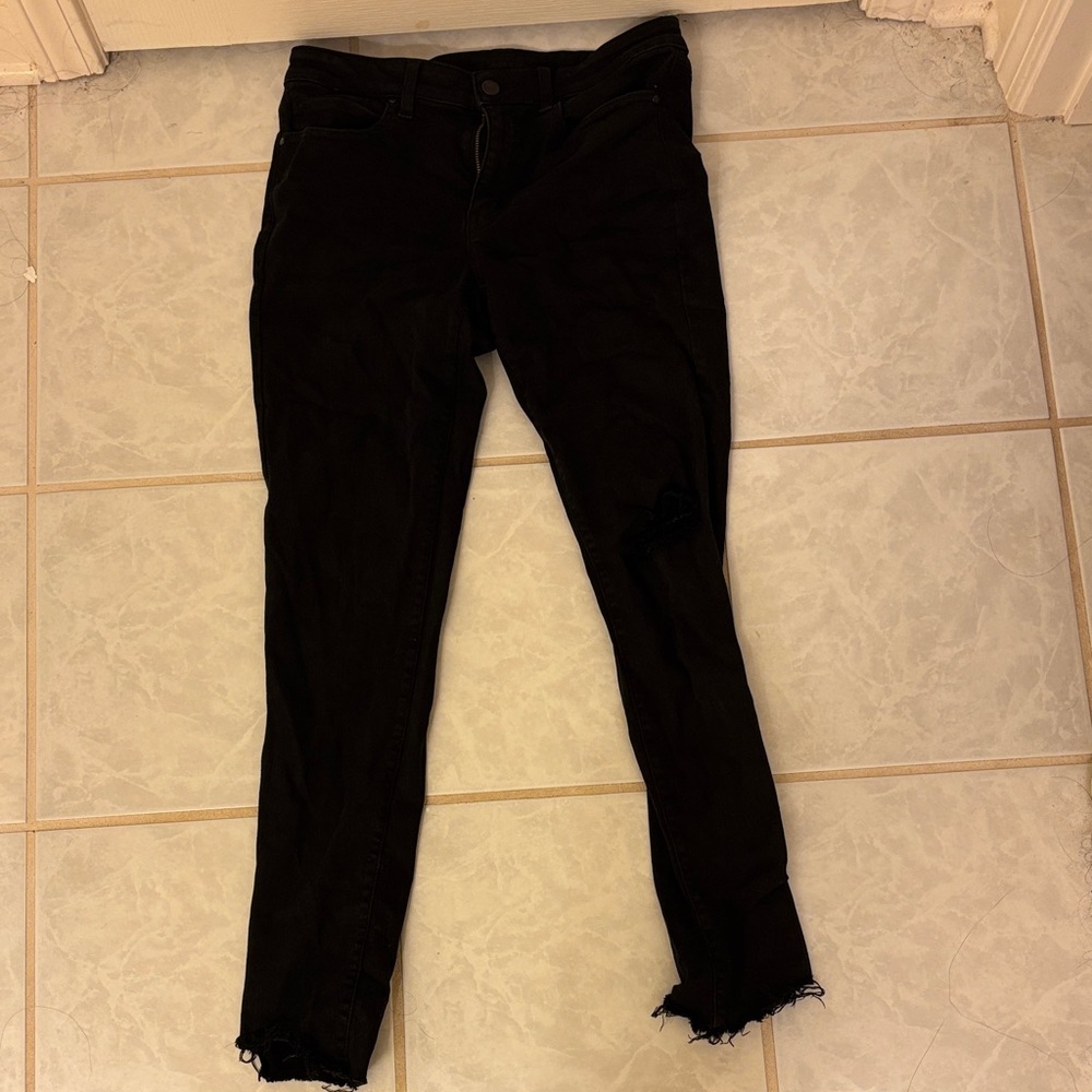 Uniqlo Women's Black Skinny Jeans